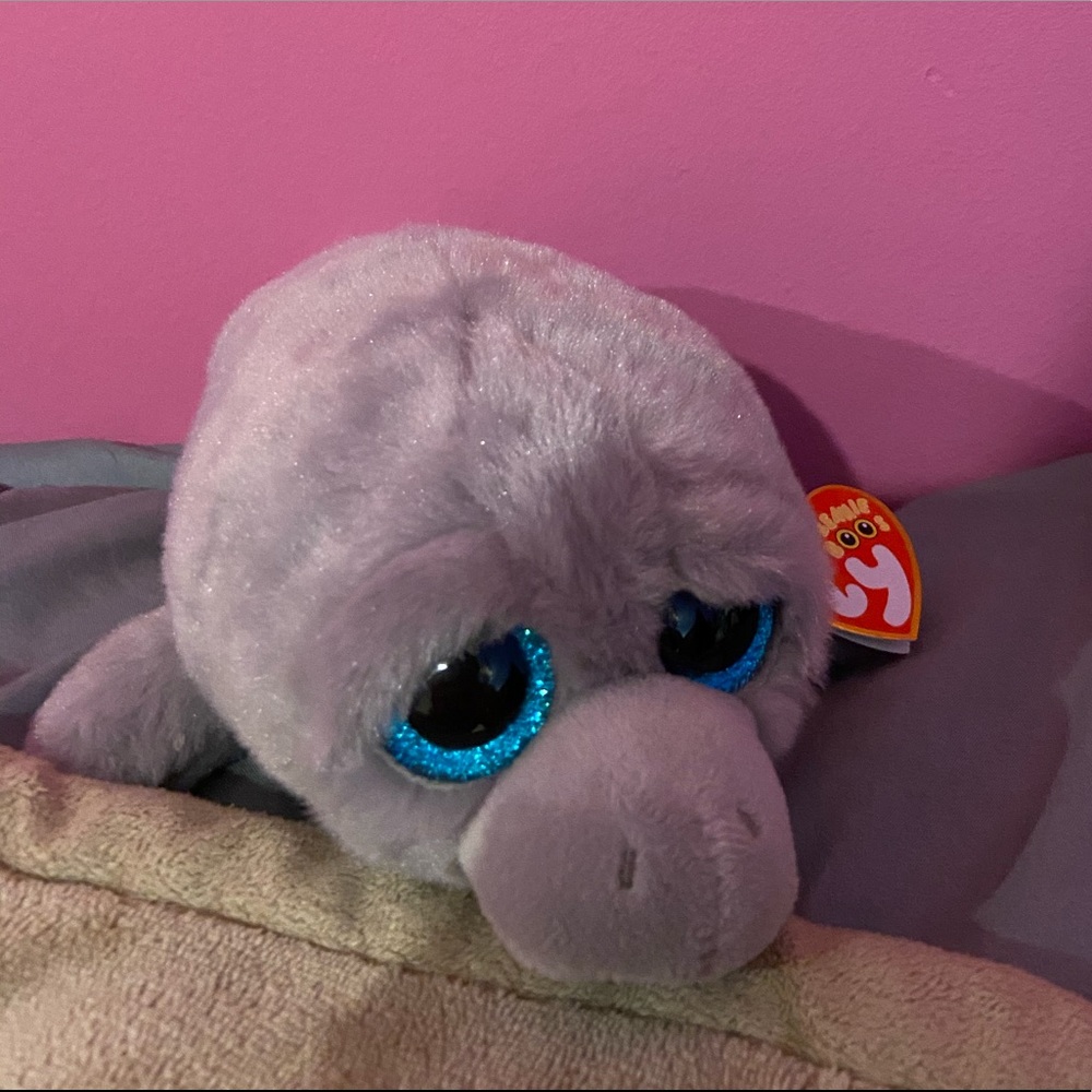 Manatee beanie boo.
